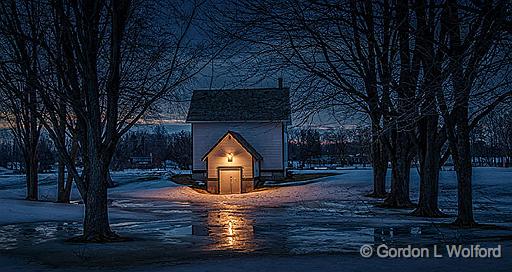 Lockmaster's House At First Light_P1030310-5.jpg - Photographed along the Rideau Canal Waterway near Smiths Falls, Ontario, Canada.
